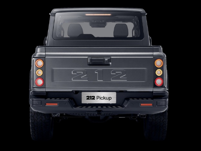 BAW 212 Pickup - Vue arrière